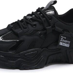 Women's Mesh Sneakers Casual Walking Running Shoes Rubber Sole Lightweight